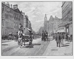 New Bridge Caddesi, Blackfriars (taş) by William Luker
