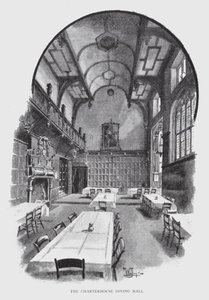Charterhouse Yemek Salonu (lito) by William Luker