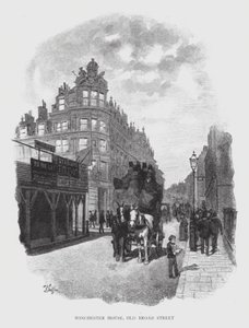 Winchester House, Old Broad Street (taş) by William Luker