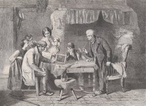 Büyükbabanın Portresi, Illustrated London News, 4 Ocak 1862.
