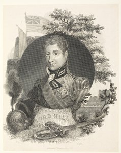 Korgeneral Lord Hill KB, engr Brown, pub. Kinnersley, 1815 by William Marshall Craig