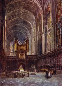 Korodan Kings College Şapeli İçişleri by William Matthison
