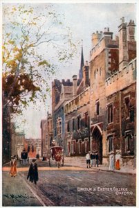 Lincoln ve Exeter Koleji by William Matthison