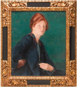 Kızıl Saçlı Kadın by William McGregor Paxton