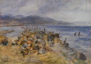 Rüzgar ve Yağmur, Carradale by William McTaggart