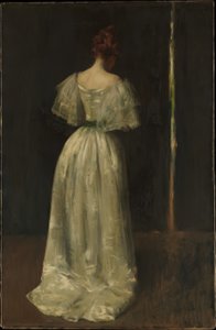 17. yüzyıl hanımı by William Merritt Chase