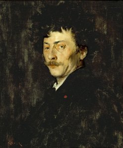 Pablo de Sarasate: Bir Kemancının Portresi, 1875 dolayları by William Merritt Chase