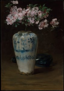 Pembe Açelya—Çin Vazo by William Merritt Chase