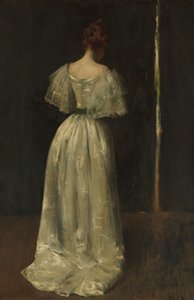 Onyedinci Yüzyıl Leydisi, ca. 1895. by William Merritt Chase
