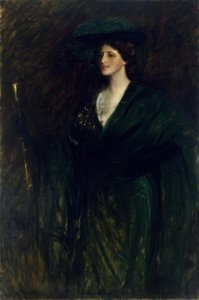 Zümrüt Hanım by William Merritt Chase