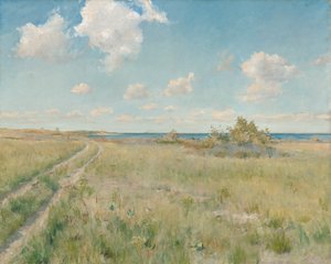 Denize Giden Eski Yol, c. 1893. by William Merritt Chase