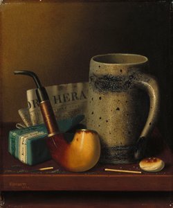 haberci, 1878 by William Michael Harnett