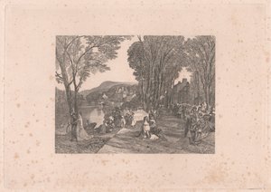 La Belle Gabrielle Sarayı by William Miller