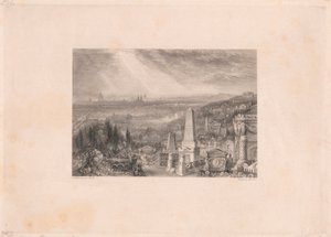 Pere-la-Chaise'den Paris by William Miller