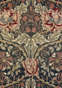 Dekorasyon kumaşı. 1876-90 by William Morris