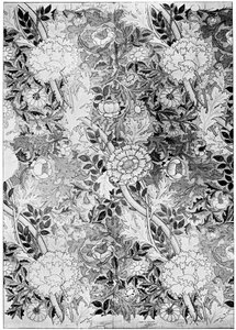 Norwich desenli duvar kağıdı, 1889 1934. by William Morris