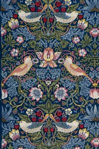 çilek hırsızı Dekoratif kumaş, 1883. by William Morris