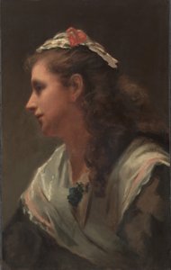 İlk Modeli-Miss Russell, c. 1873.