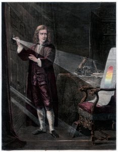 'Newton ışığı araştırıyor', 1870