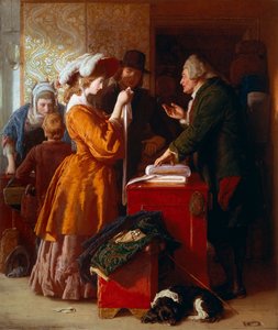 “" Gelinlik Seçimi "” Detay. William Mulready