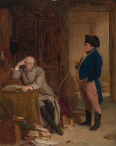 Bay Peregrine Touchwood Rahip Josiah Cargill'e Zorla Giriyor by William Mulready