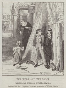 Kurt ve Kuzu by William Mulready