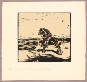 Shire Atı by William Nicholson