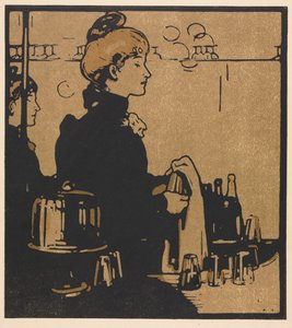 Londra Tipleri: Barmen by William Nicholson