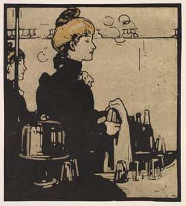 Londra Tipleri: Barmen by William Nicholson