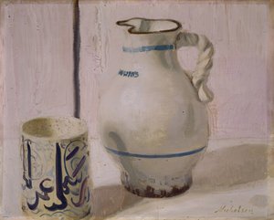 Sürahili Pembe Natürmort, 1935-36.