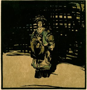 Sada Yacco, c.1902 (kromolitho) by William Nicholson