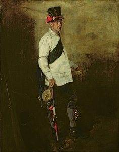 Morris Dansçısı (tuval üzerine yağlı boya) by William Nicholson