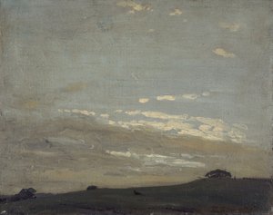 Gümüş Gün Batımı, 1909-1910. by William Nicholson