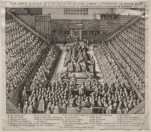 Westminster Hall, İç, Strafford Kontu