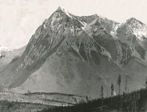 Rockies: Şansölye Zirvesi, Leanchoil, Kanada, 1895.