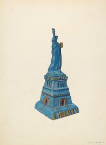 Banka: Özgürlük Anıtı, c. 1940. by William O. Fletcher