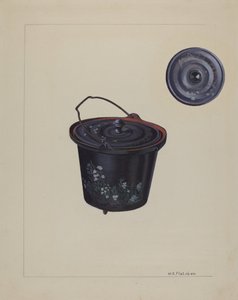 Çocuk Oyuncak Demir Su Isıtıcısı, c. 1937. by William O. Fletcher