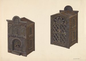 Şehir Bankası Oyuncak Bankası, c. 1938. by William O. Fletcher