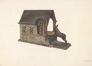 Oyuncak Bankası, c. 1940. by William O. Fletcher