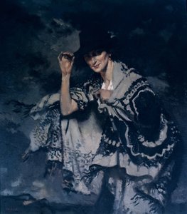 Bir Aran Adalısı (tuval üzerine yağlı boya) by William Orpen