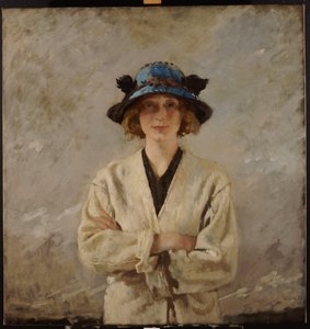 Mavi Şapkalı Kız, 1912