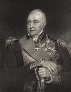 Admiral Edward Pellew, engraved by William Holly (1807-71) from 