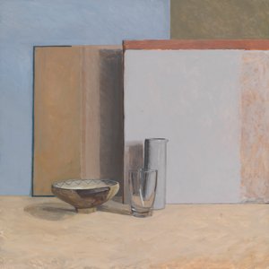 Perulu kase 03 (panelde yağ) by William Packer