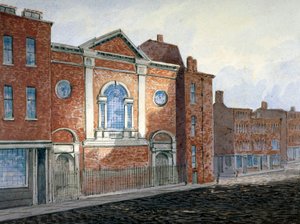 Aziz Alfege Kilisesi, Londra Duvarı, Londra, c1814
