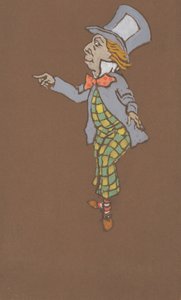 Alice Harikalar Diyarında, 1915 için Mad Hatter kostüm tasarımı.