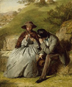 Aşıklar by William Powell Frith