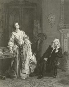 reddedilen şair by William Powell Frith