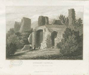 Dudley Kalesi - Kale: gravür, nd [c1831] (baskı) by William Radclyffe