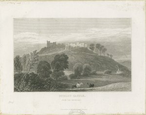 Dudley Kalesi: çelik gravür, nd [c1830] by William Radclyffe