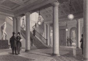 Athenaeum Kulübü Salonu, Westminster, Londra (gravür)